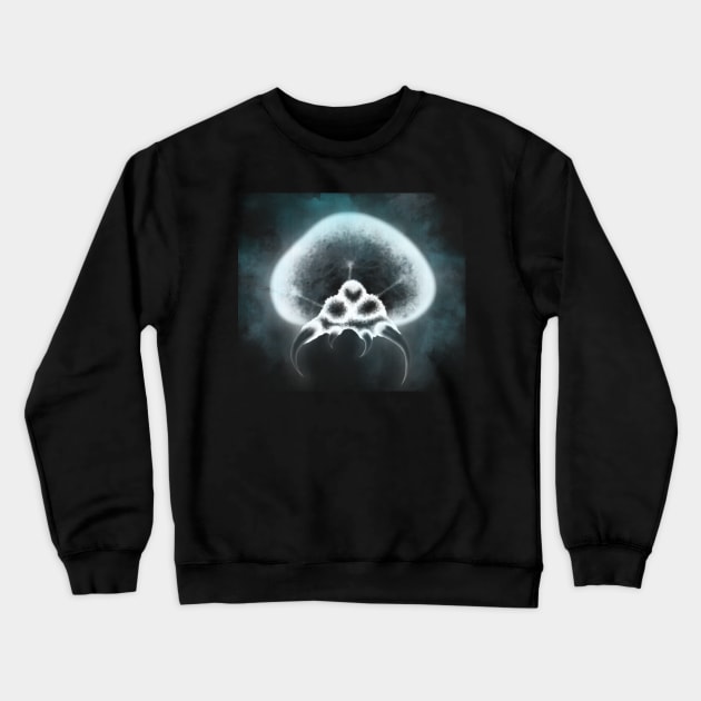 Larva Specimen X-Ray Crewneck Sweatshirt by Scars1023